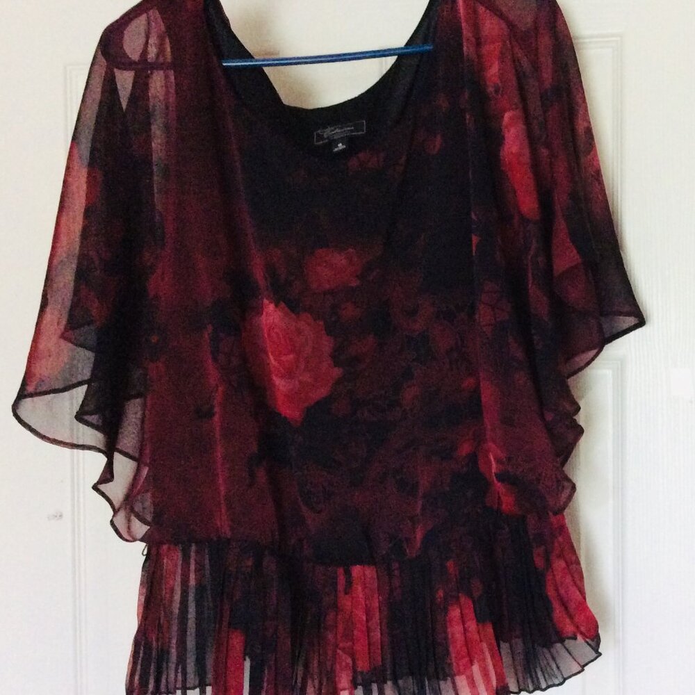 Rose Pattern Top